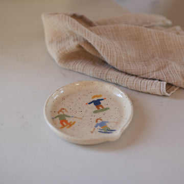 Repose-cuillère en céramique