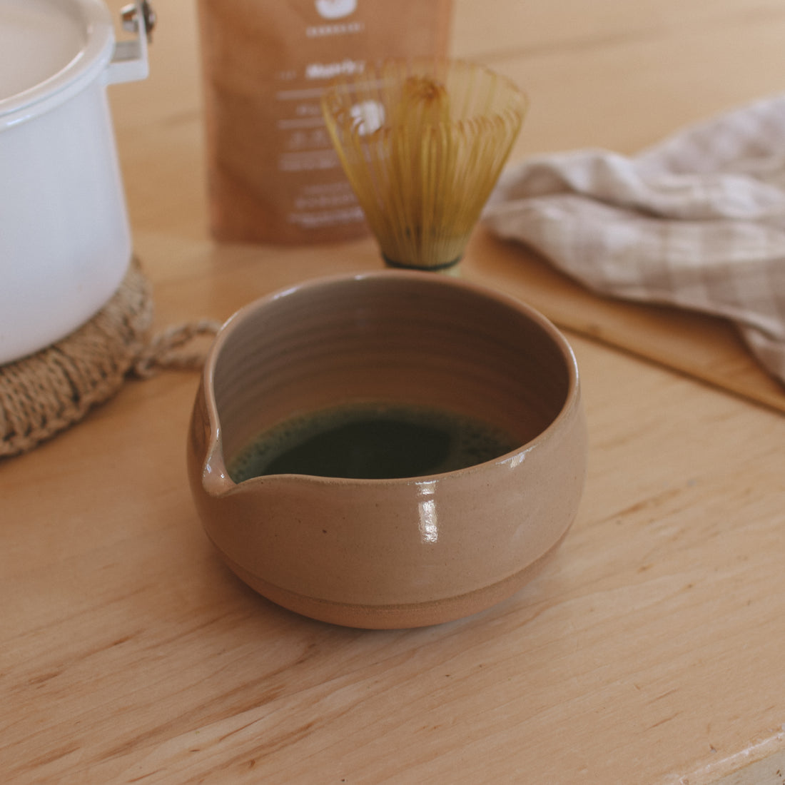 Bol à matcha en céramique