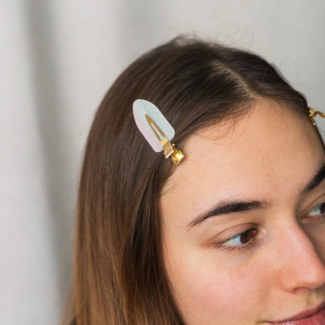 Pinces à cheveux sans pli