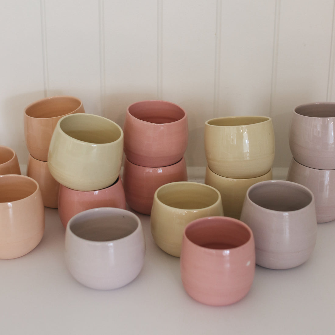 Gobelet en céramique - Argile colorée