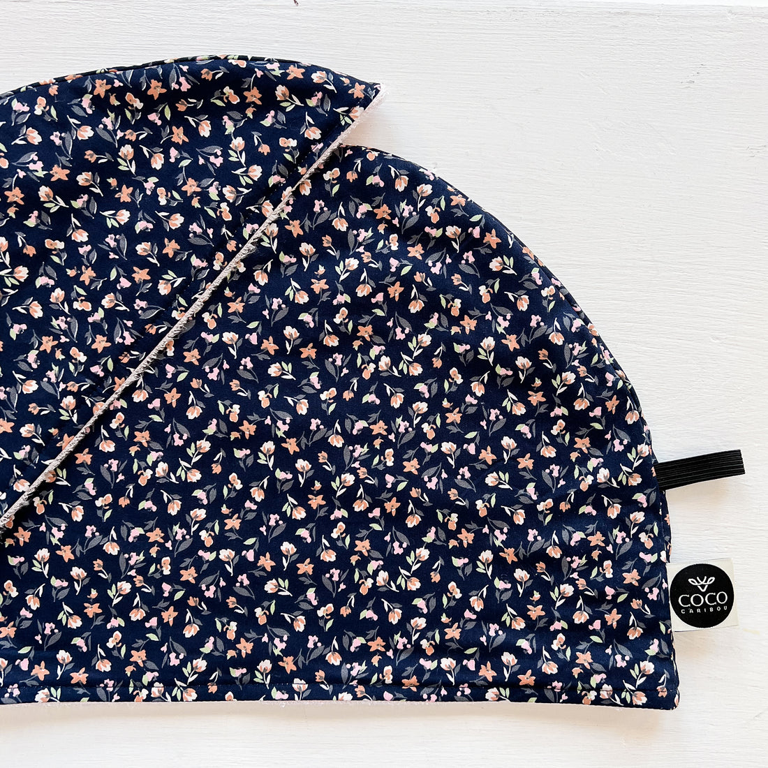 La serviette pour les cheveux - Tulipes Marines