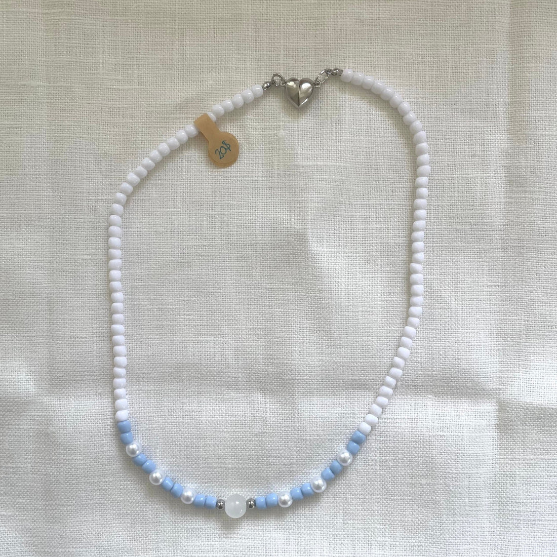 Collier en billes et perles