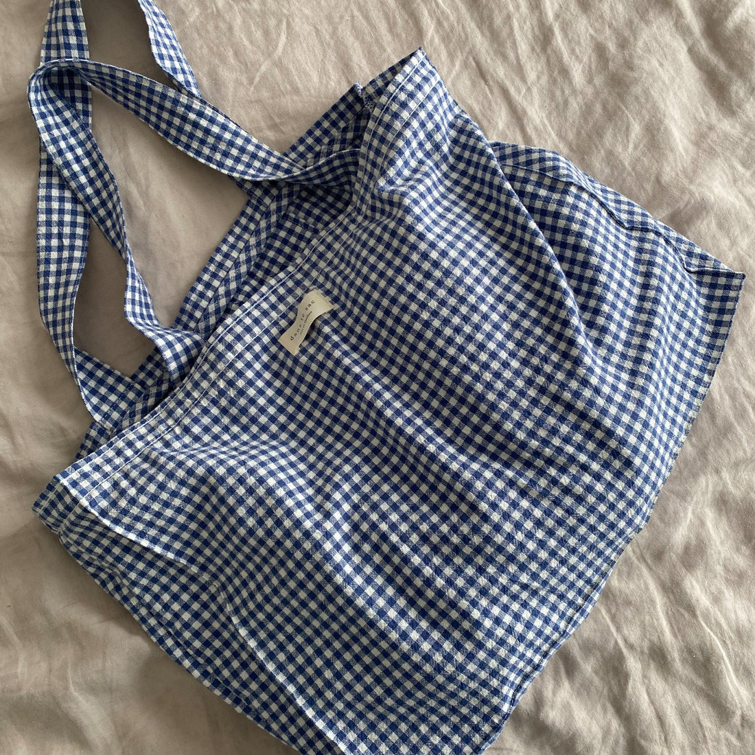 Fourre-tout en coton biologique - Vichy Marine
