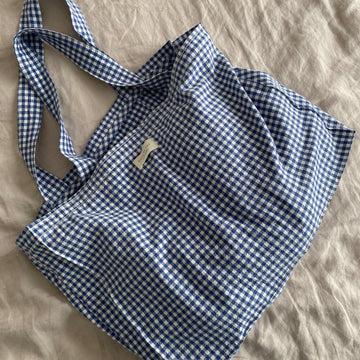 Fourre-tout en coton biologique - Vichy Marine