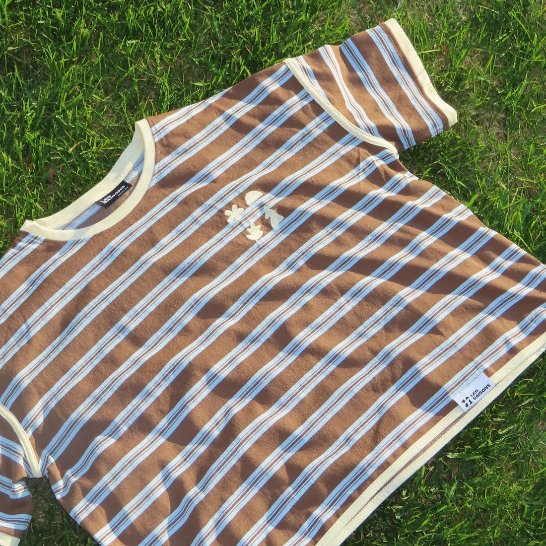 T-shirt ligné