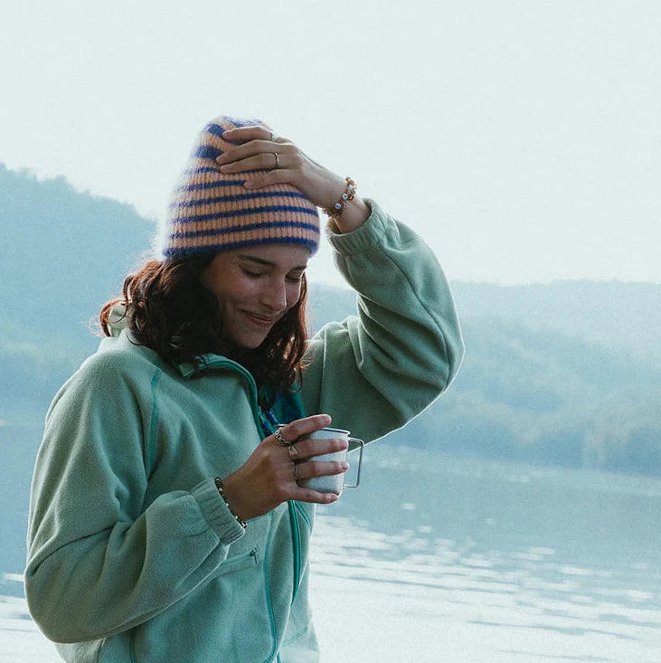 Tuque mohair - Cantaloup