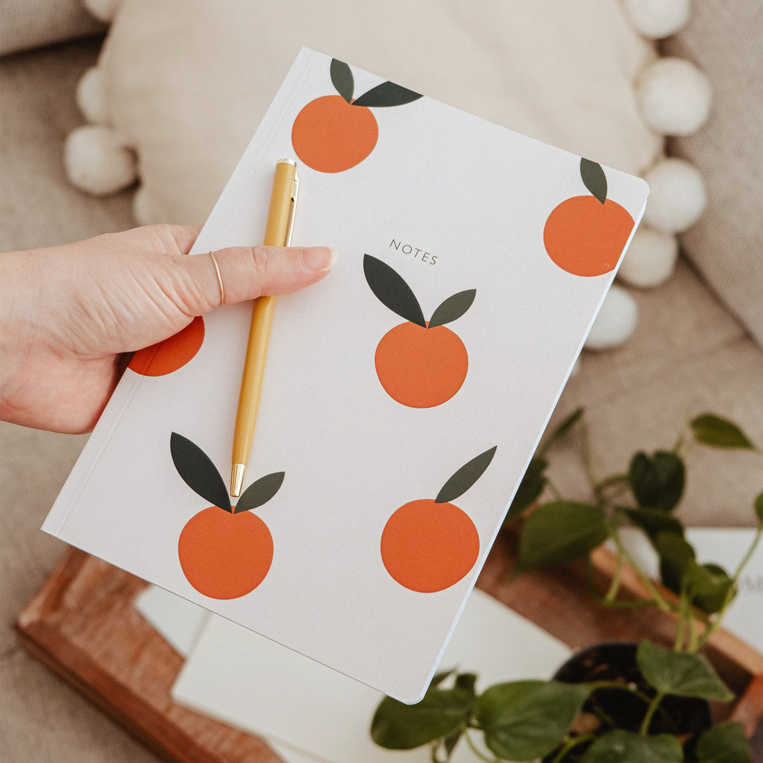 Cahier de notes - Petites oranges