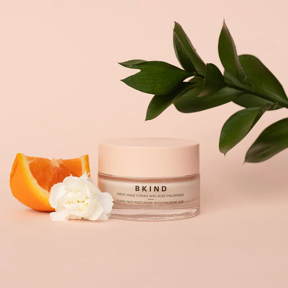 Crème visage florale