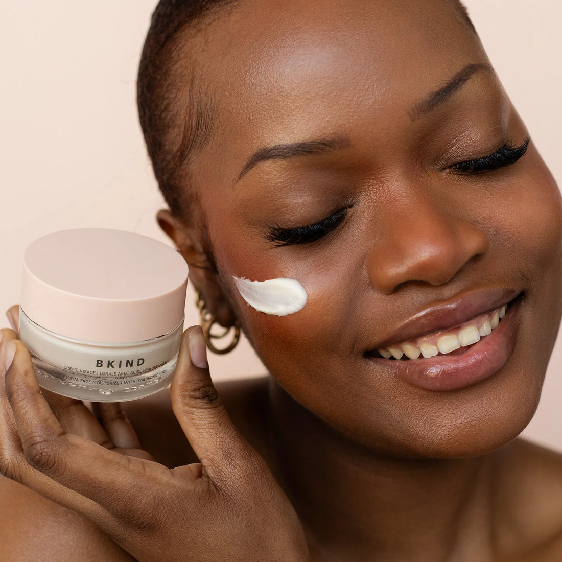 Crème visage florale