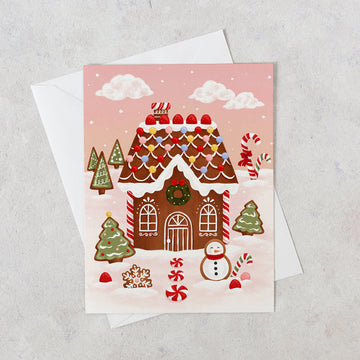 Carte de Noël - Royaume du pain d'épice