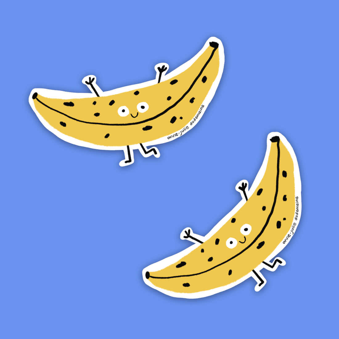 Autocollant - Banane Sympathique