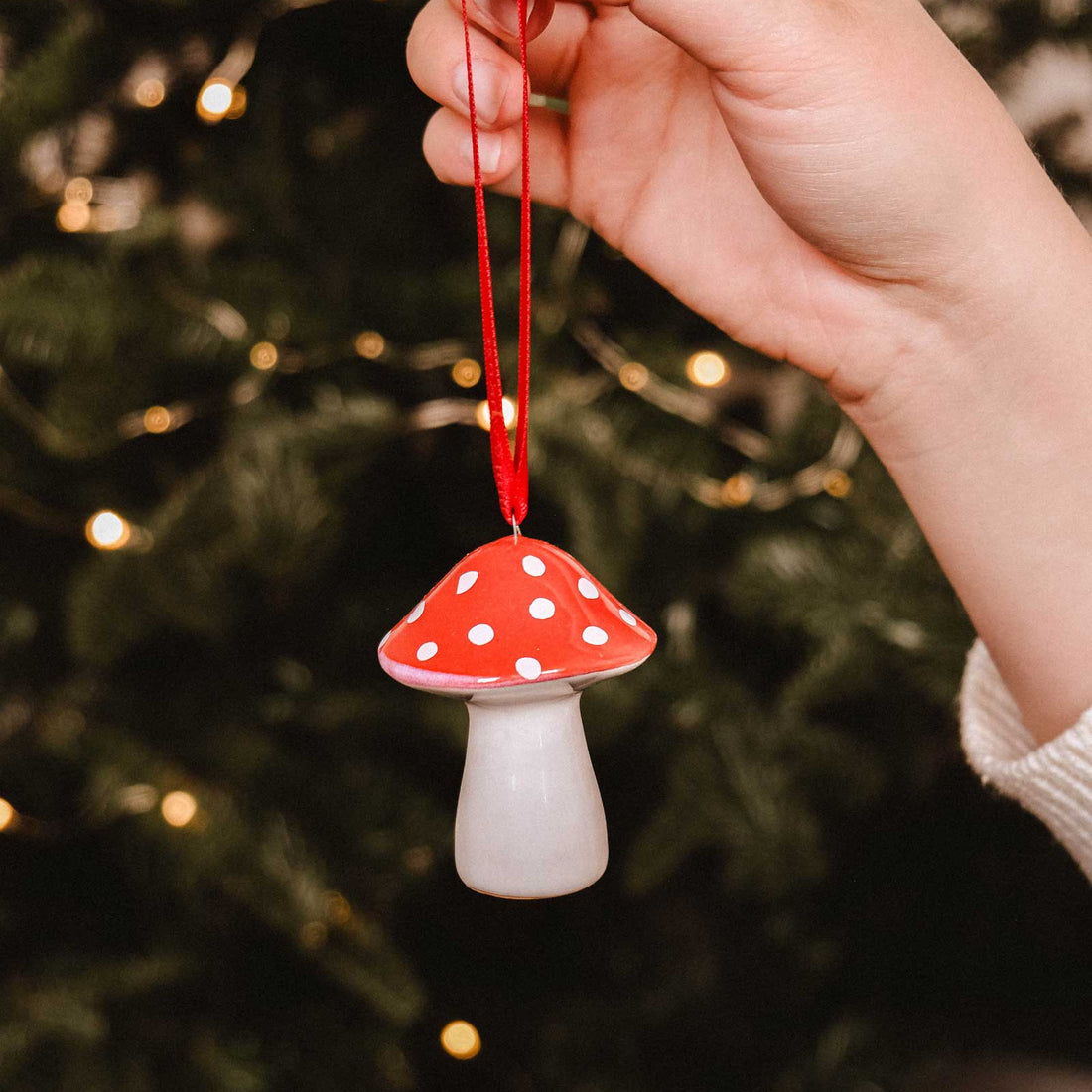 Ornement de Noël - Champignon