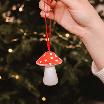 Ornement de Noël - Champignon