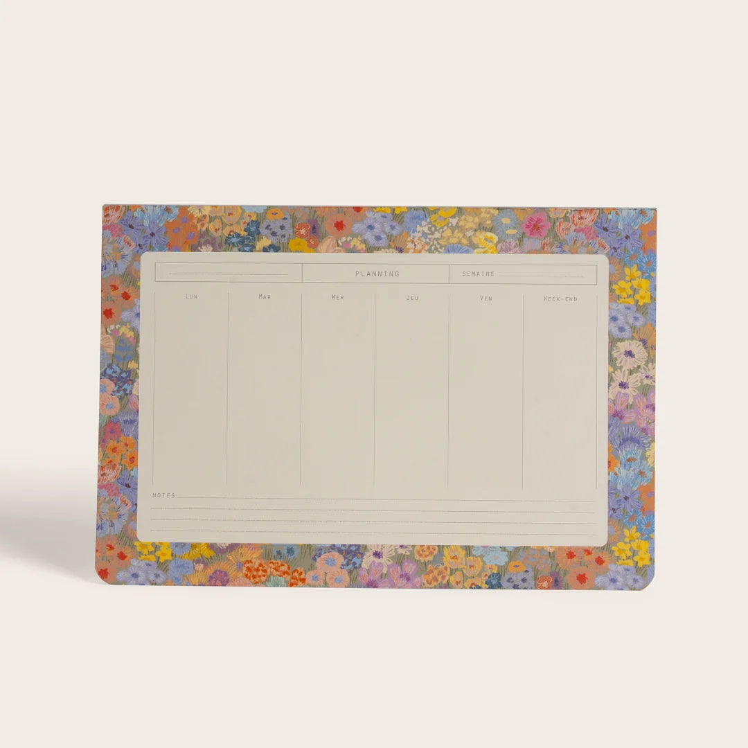 Semainier - Mille fleurs