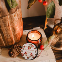 Bougie de Noël - Canneberge épicée