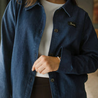 Sur-chemise denim