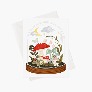 Carte de souhaits - Terrarium magique