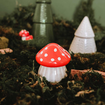 Petite bougie champignon