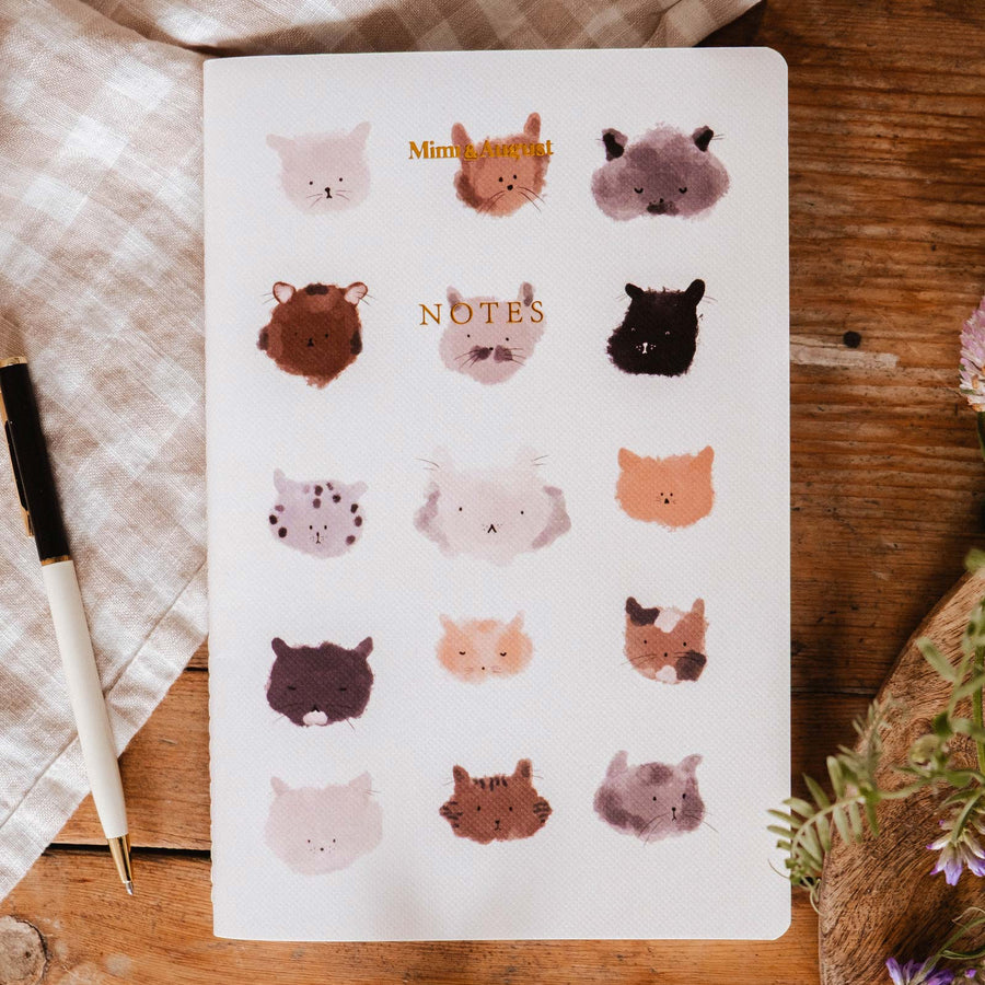 Cahier de notes - Chats