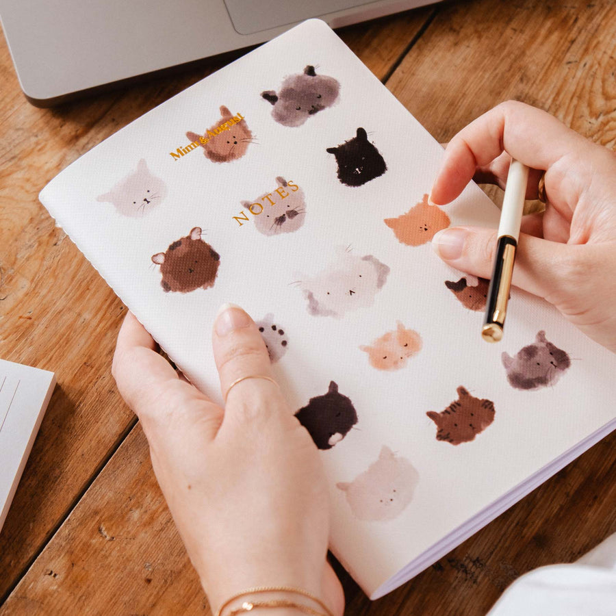 Cahier de notes - Chats