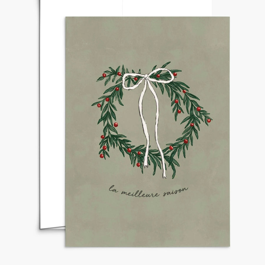 Carte de Noël - La meilleure saison
