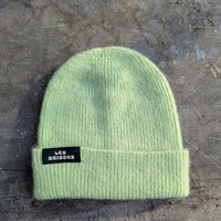 Tuque mohair - Limette