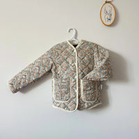 Veste matelassée - Fleurie