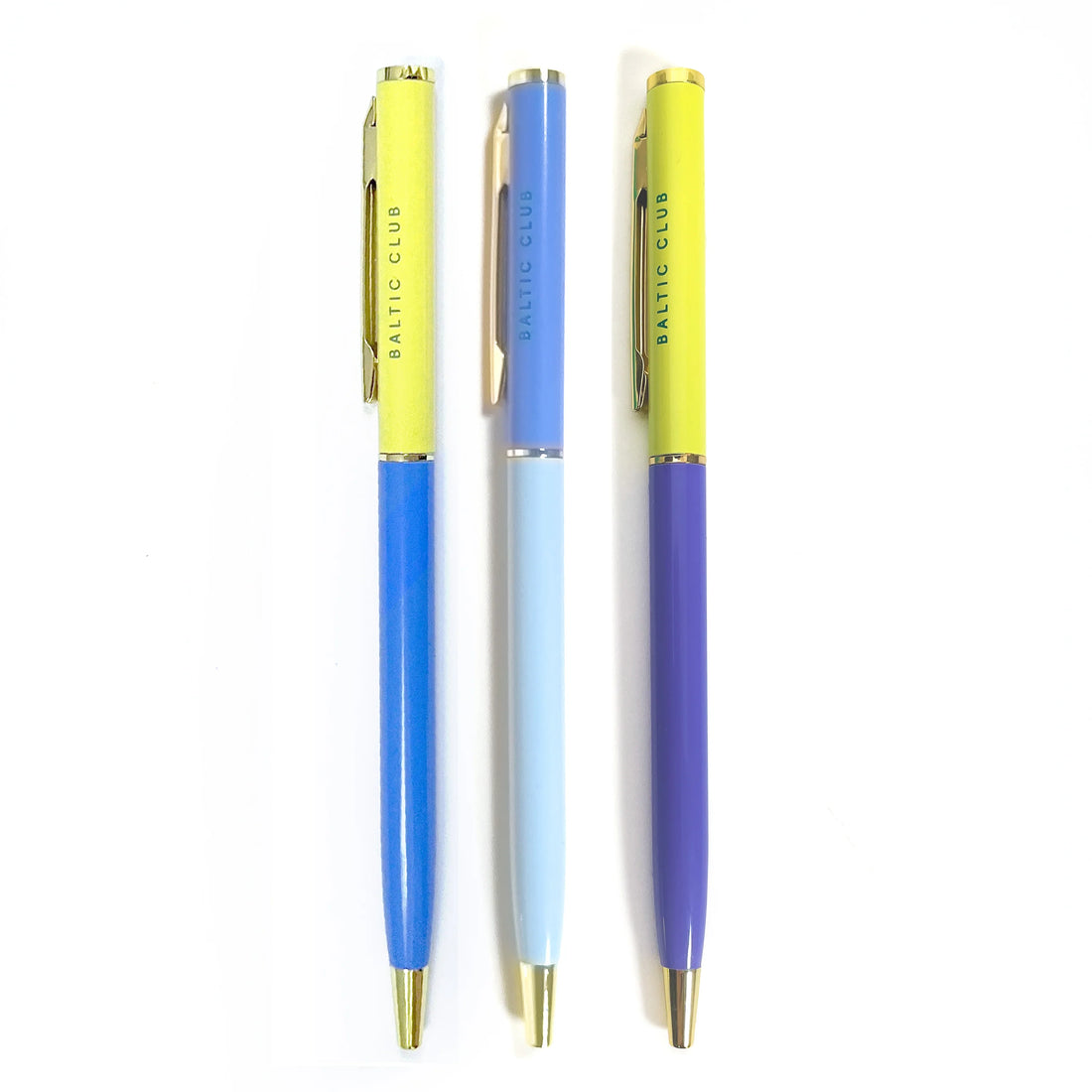 L'ensemble de stylos à bille