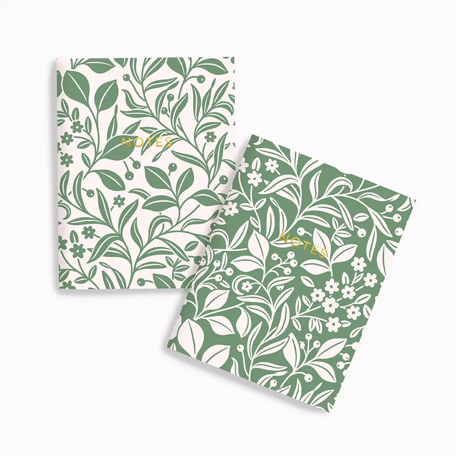 Ensemble de carnets de poche - Flore
