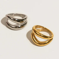 Bague ondulée - Chérie