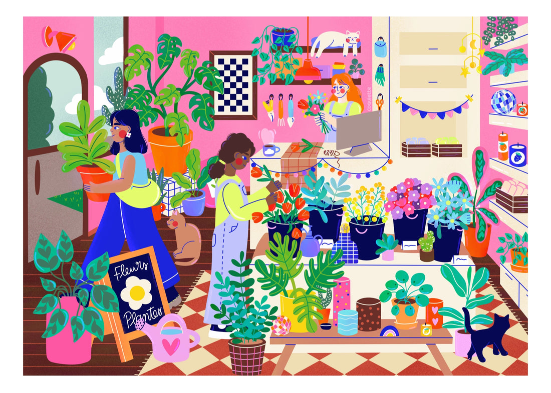 Casse-tête - Plantes et fleurs