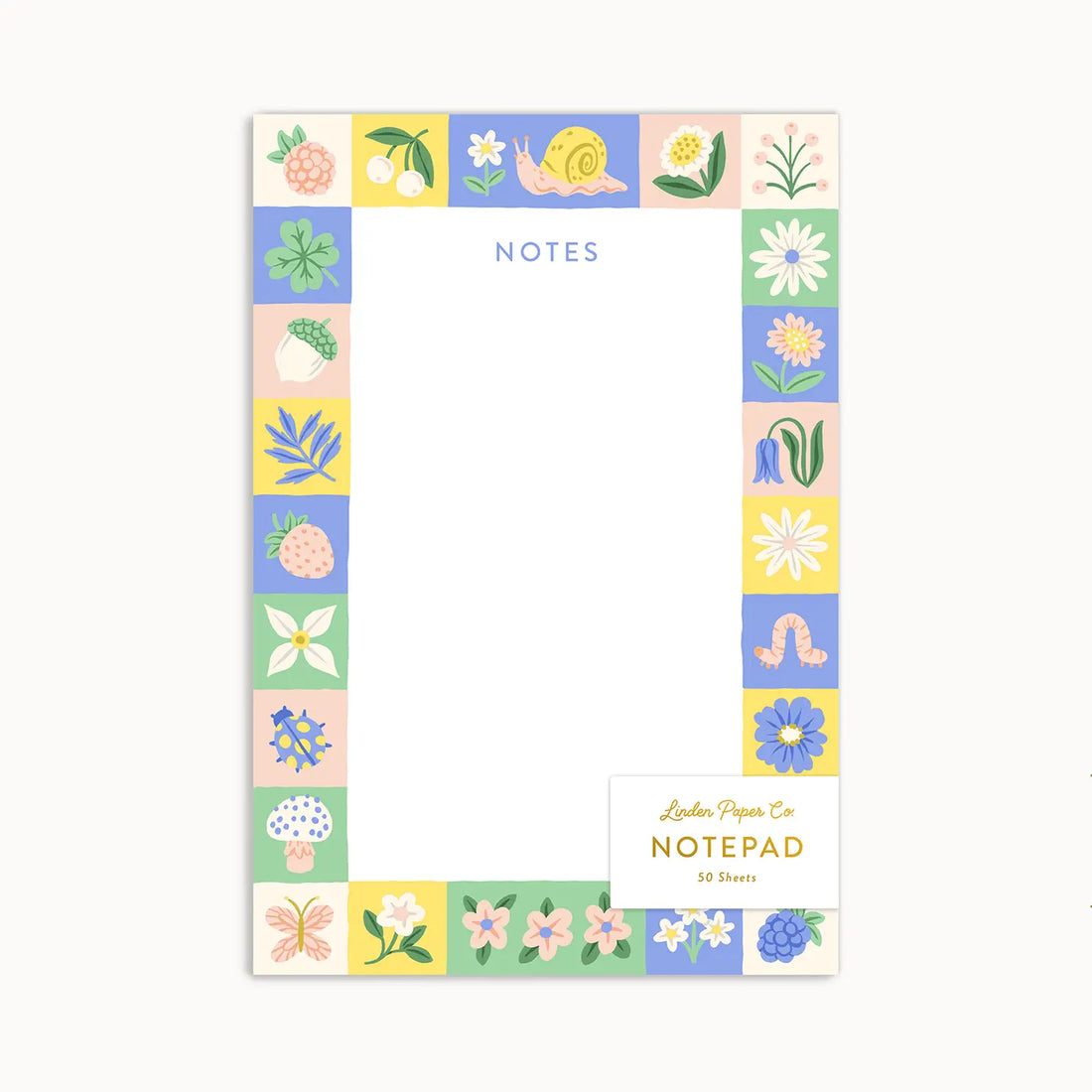 Bloc-notes - Patchwork de pétales