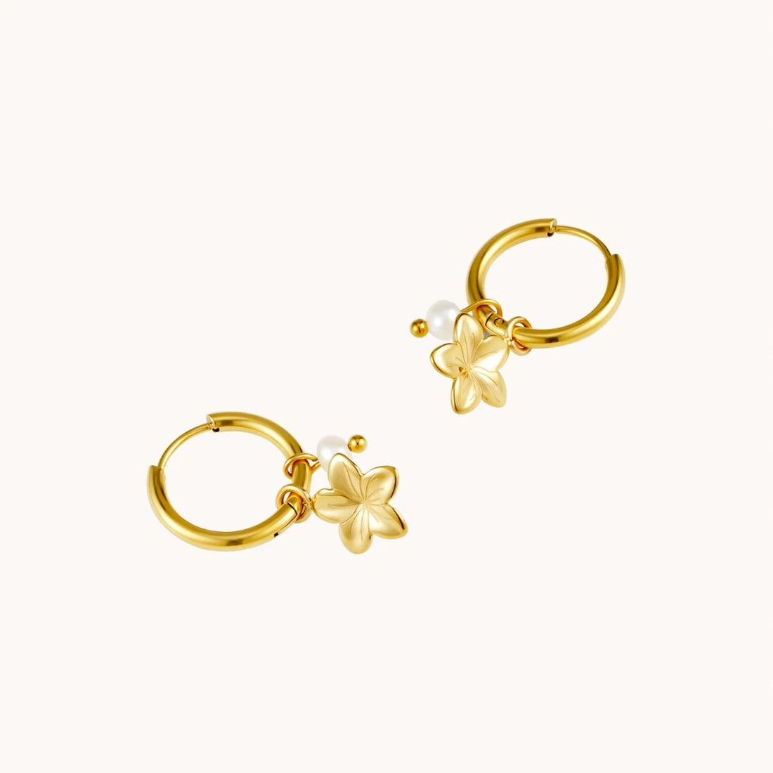 Boucles d'oreilles - Hibiscus