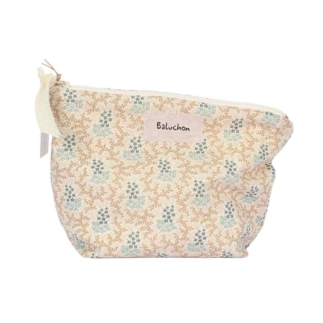 Sac à cosmétiques - Fleurs bleues