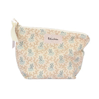 Sac à cosmétiques - Fleurs bleues