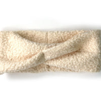 Bandeau en molletonné bouclé