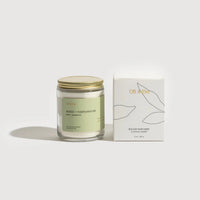 Bougie de soya - Basilic & Pamplemousse