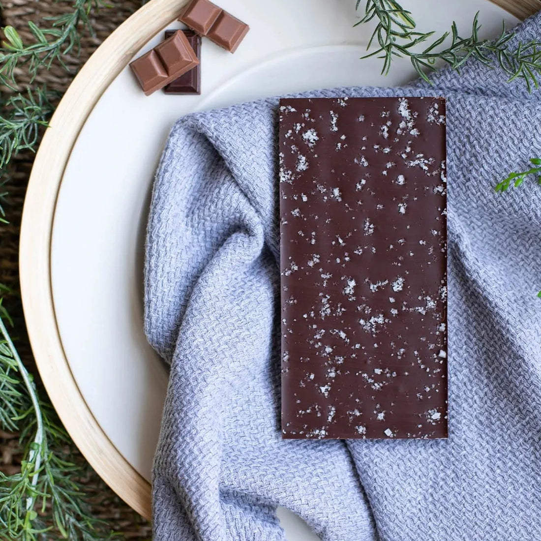 Tablette de chocolat - Fleur de sel