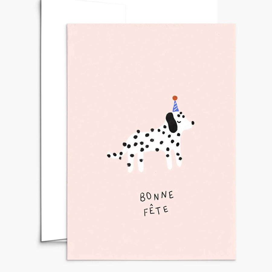 Carte de souhaits - Dalmatien