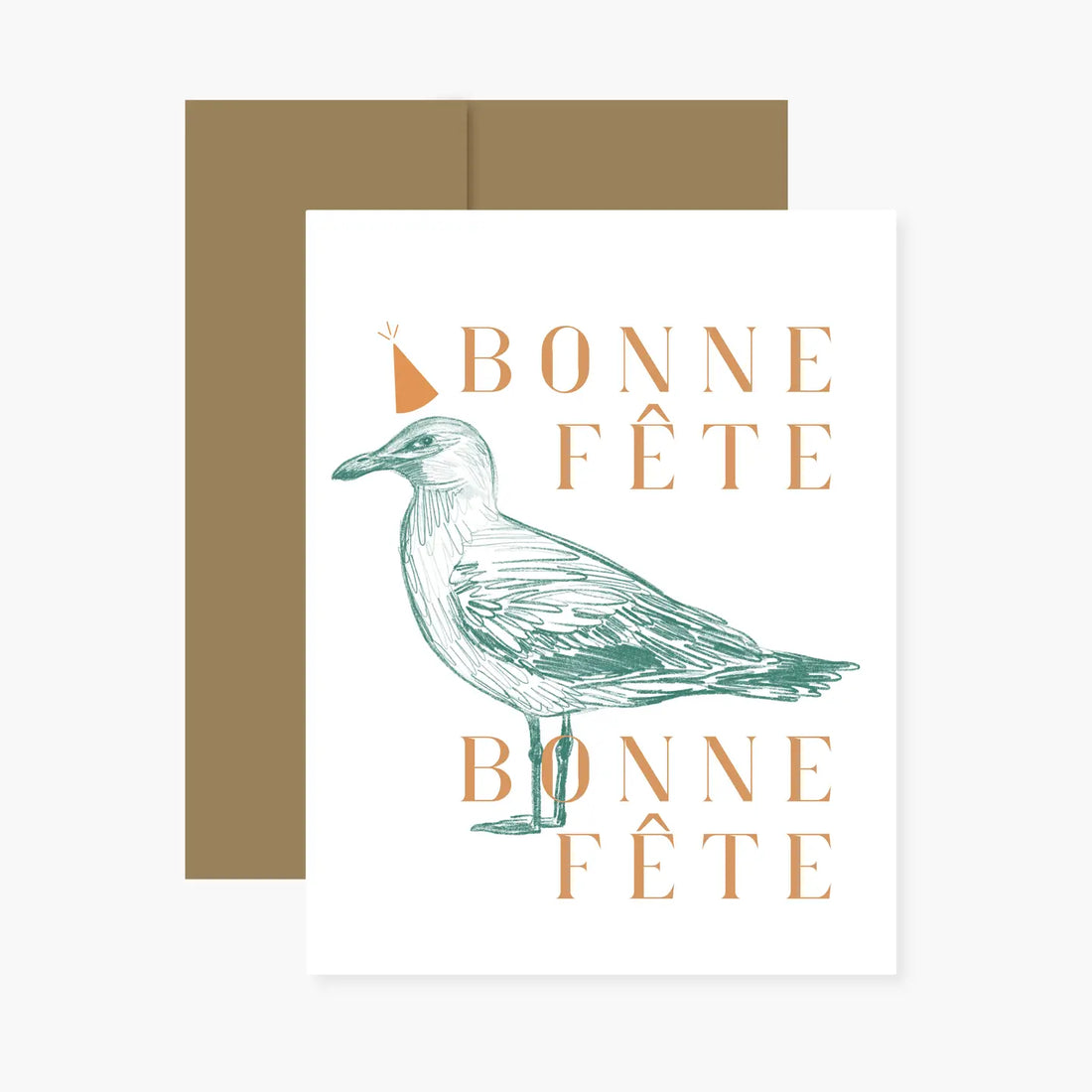 Carte de souhaits - Bonne fête Mouette