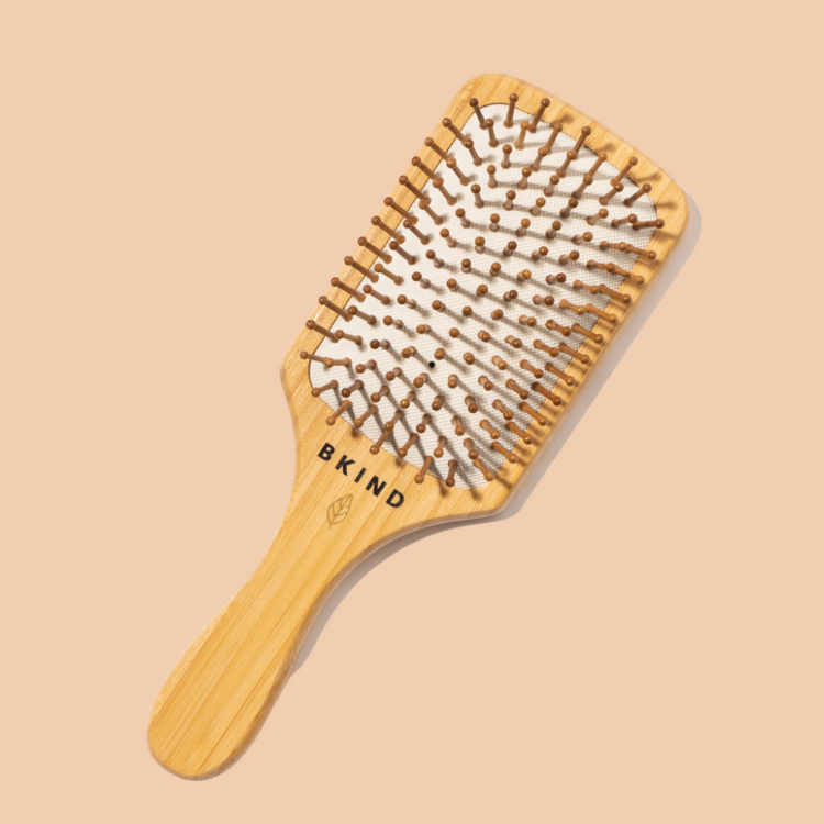 Brosse à cheveux en bambou - Régulière