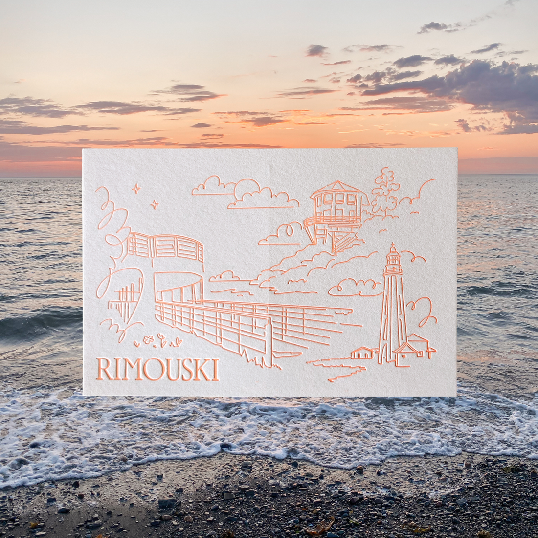 Carte postale - Rimouski