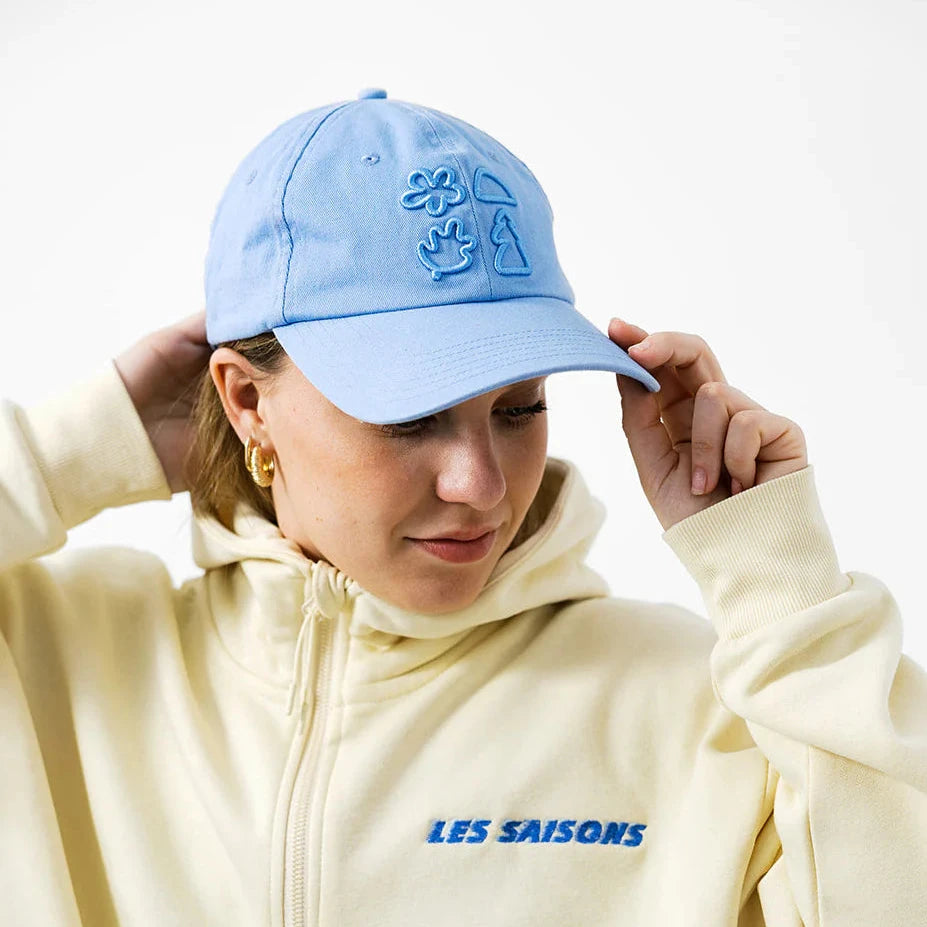 Casquette en coton - Bleu ciel