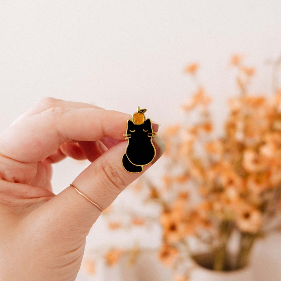Épinglette - Chat Clémentine