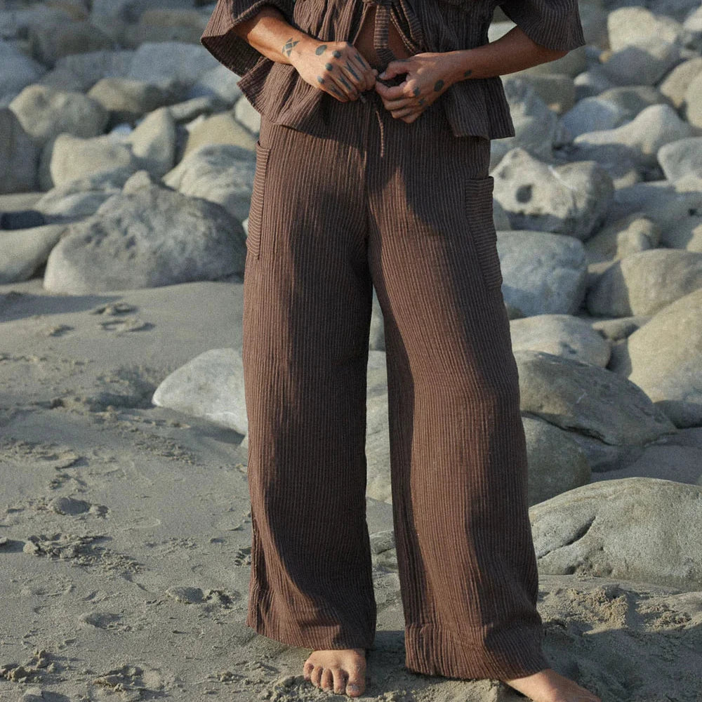 Pantalon en coton Malendure - Tamarin