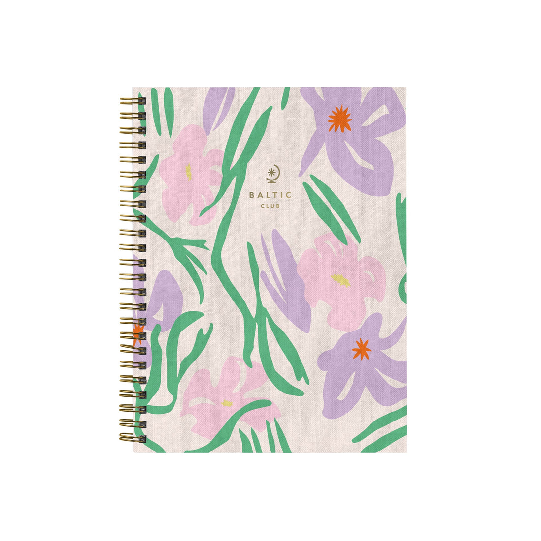 Carnet à spirales - Crocus
