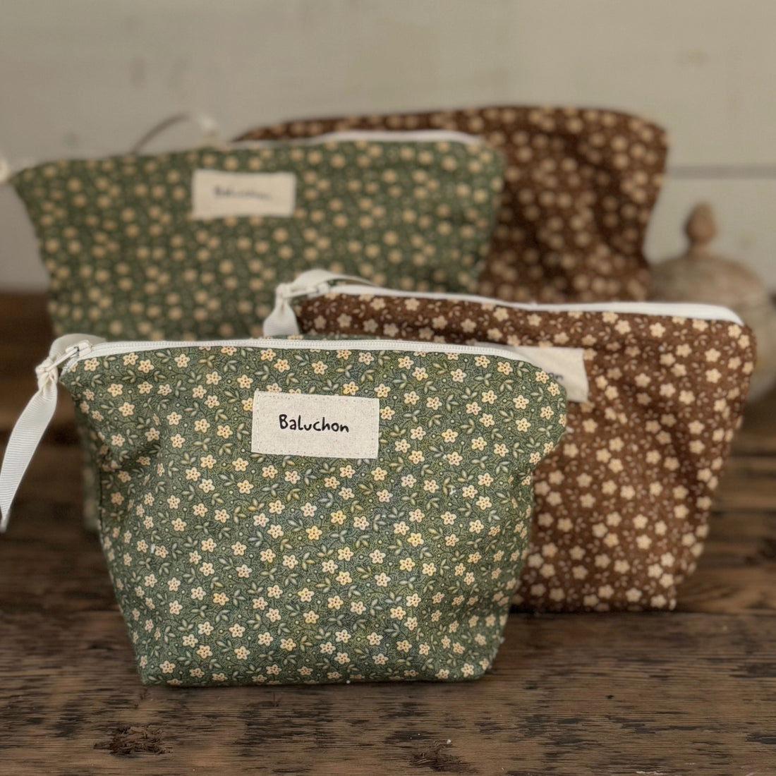 Sac à cosmétiques - Cannelle