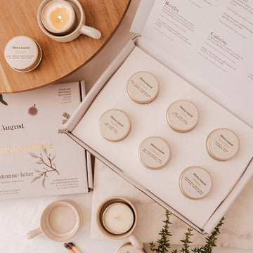 Coffret découverte - Mini-bougies Automne/Hiver