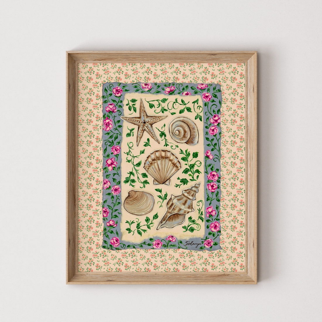 Affiche - Mer de fleurs