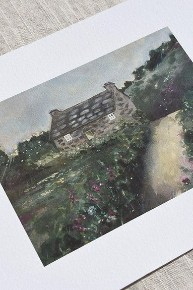 Affiche - La maison au bout des fleurs